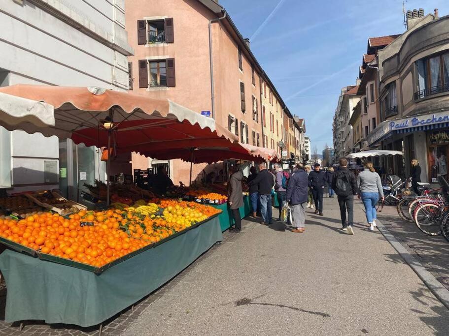 Quai Des Cordeliers, Balcon Et Vieille Ville 阿讷西 外观 照片